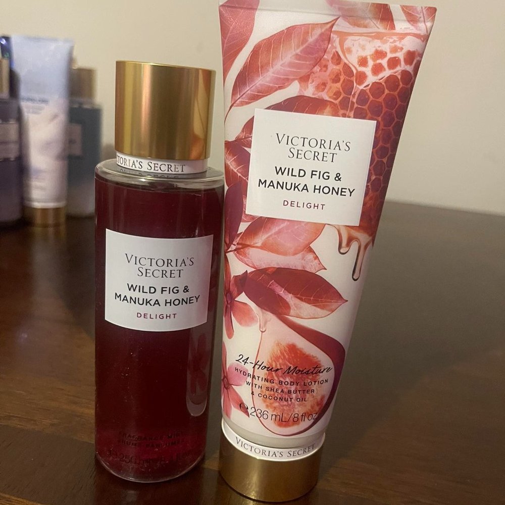 Victoria's Secret wild fig & manuka honey set